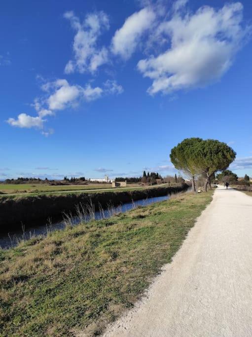 Mobil-Home Dans Un Beau Cadre A 15 Km Des Plages. ลูเนล ภายนอก รูปภาพ